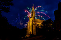 Mercyhurst NE Fireworks 2016